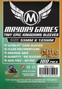 Card sleeves tiny epic kingdoms card sleeves 88x125mm 1 grande