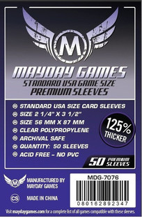 Card sleeves standard usa card sleeves 56x87mm 2 grande