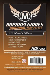 Card sleeves 7 wonders card sleeves magnum ultra fit 65x100mm 1 grande